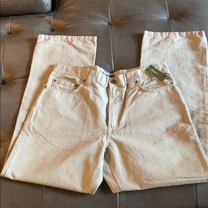 Brand New Eddie Bauer Khaki Jean